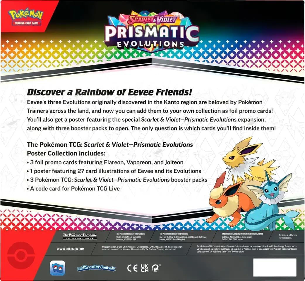 Prismatic Evolutions Poster Collection