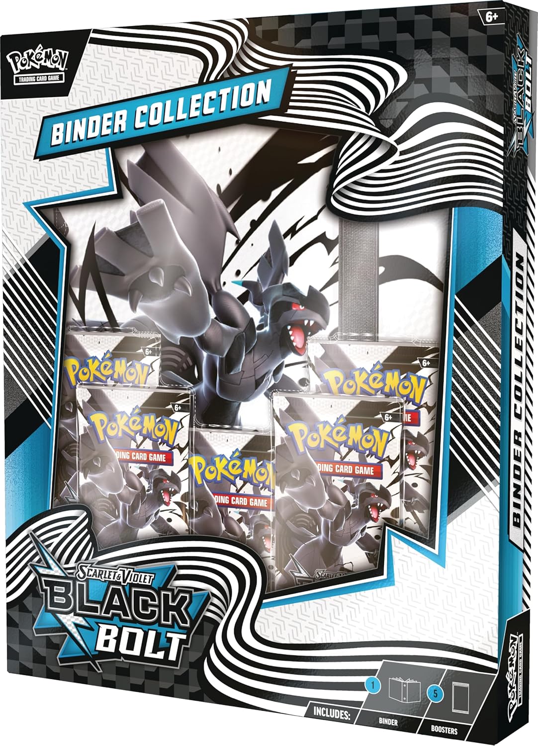 Pokemon Black Bolt Binder Collection SV 10.5