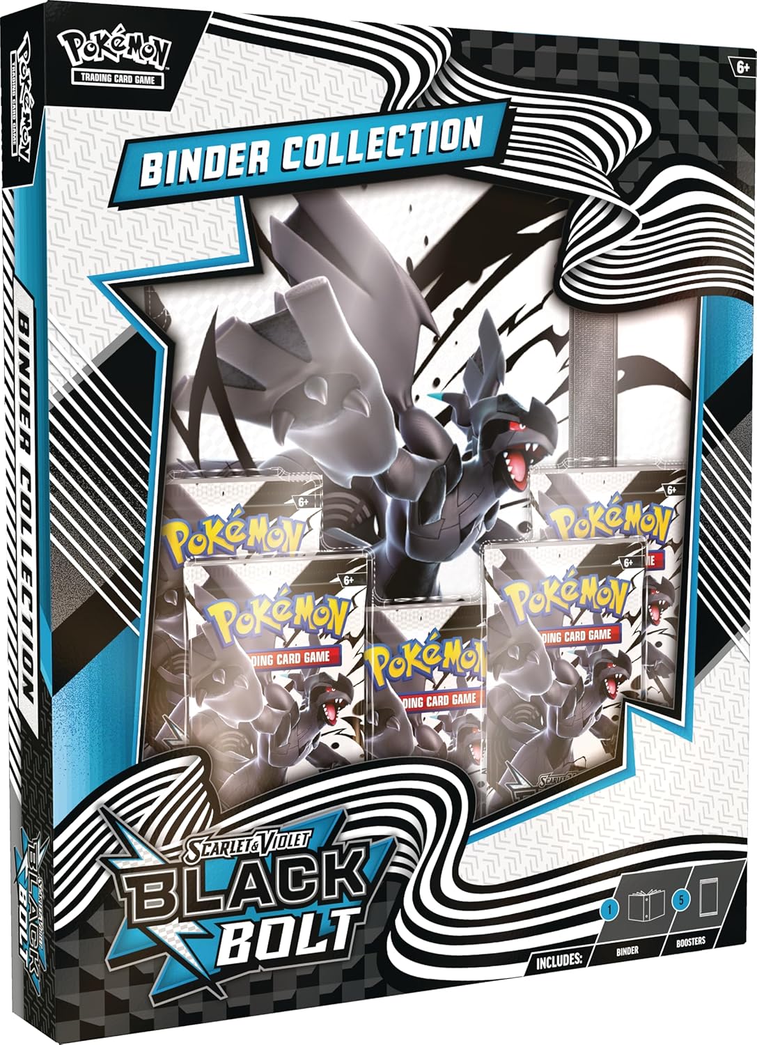 Pokemon Black Bolt Binder Collection SV 10.5