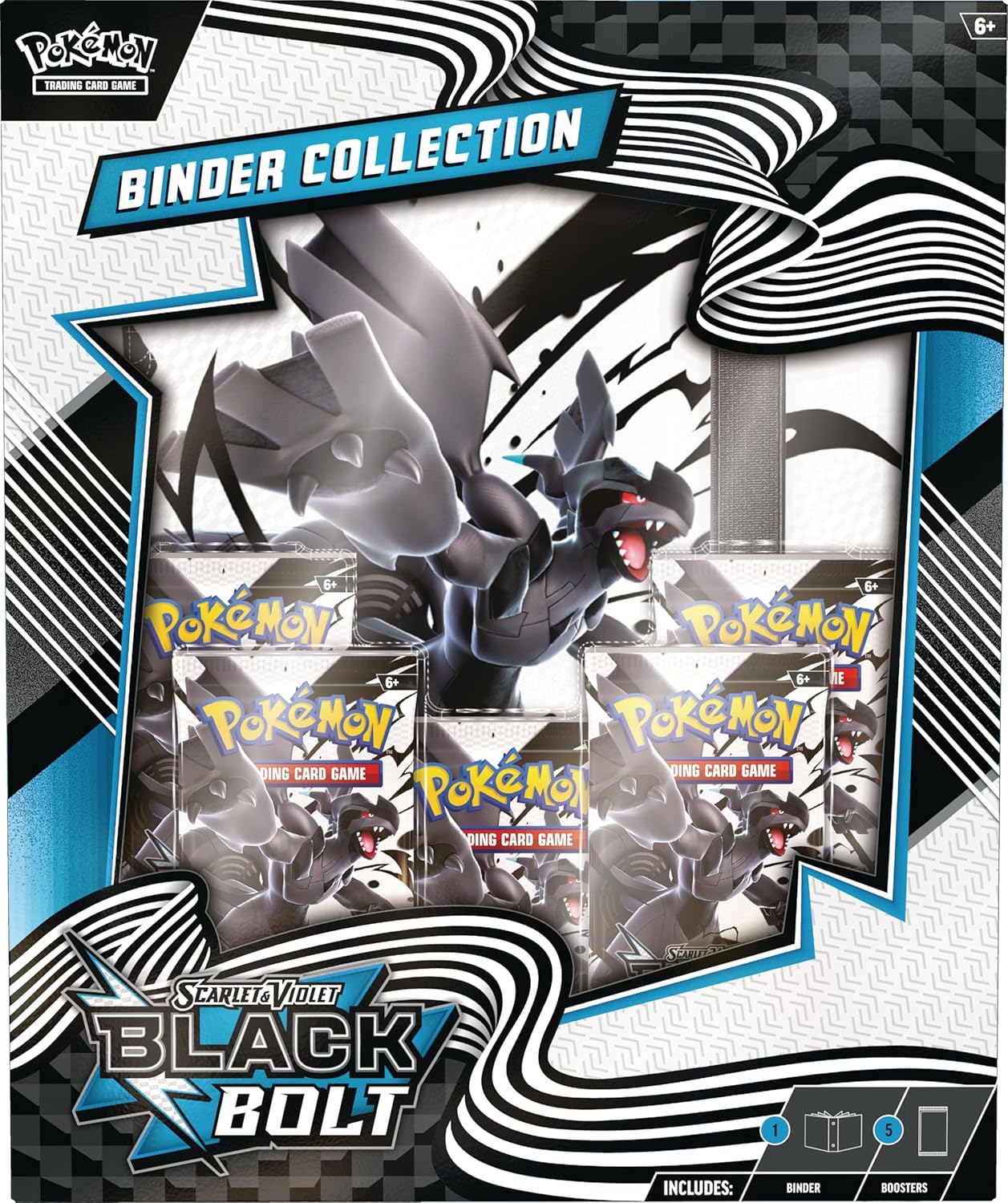 Pokemon Black Bolt Binder Collection SV 10.5